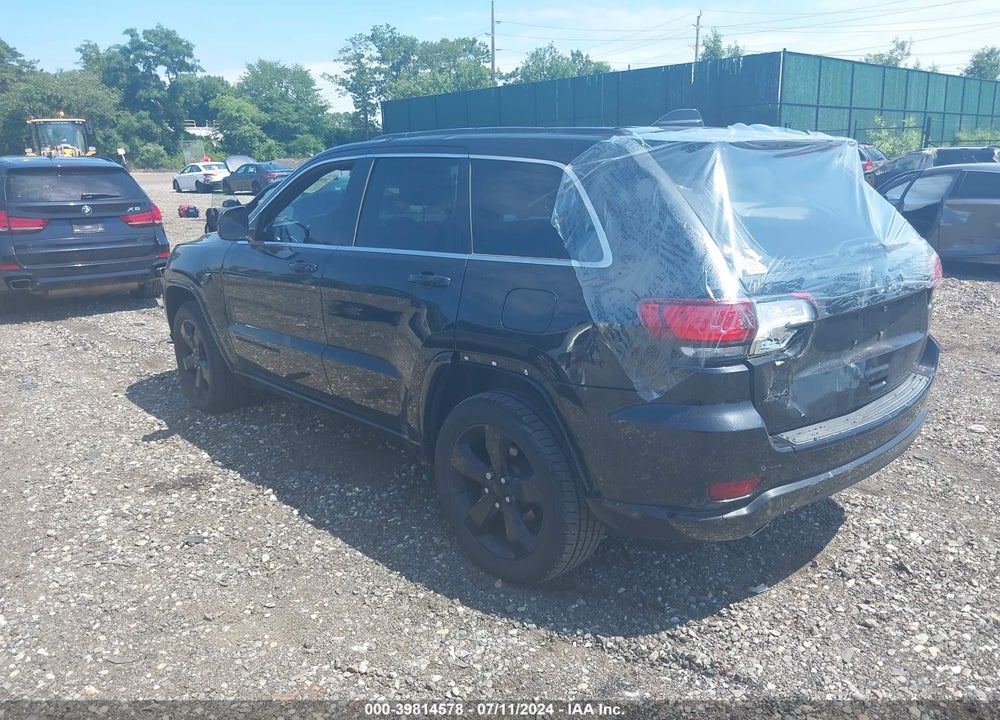 2015 JEEP GRAND CHEROKEE ALTITUDE VIN: 1C4RJFAG6FC876145