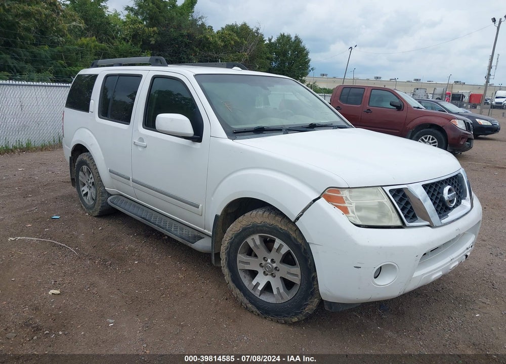 2011 NISSAN PATHFINDER SILVER VIN: 5N1AR1NN6BC620692
