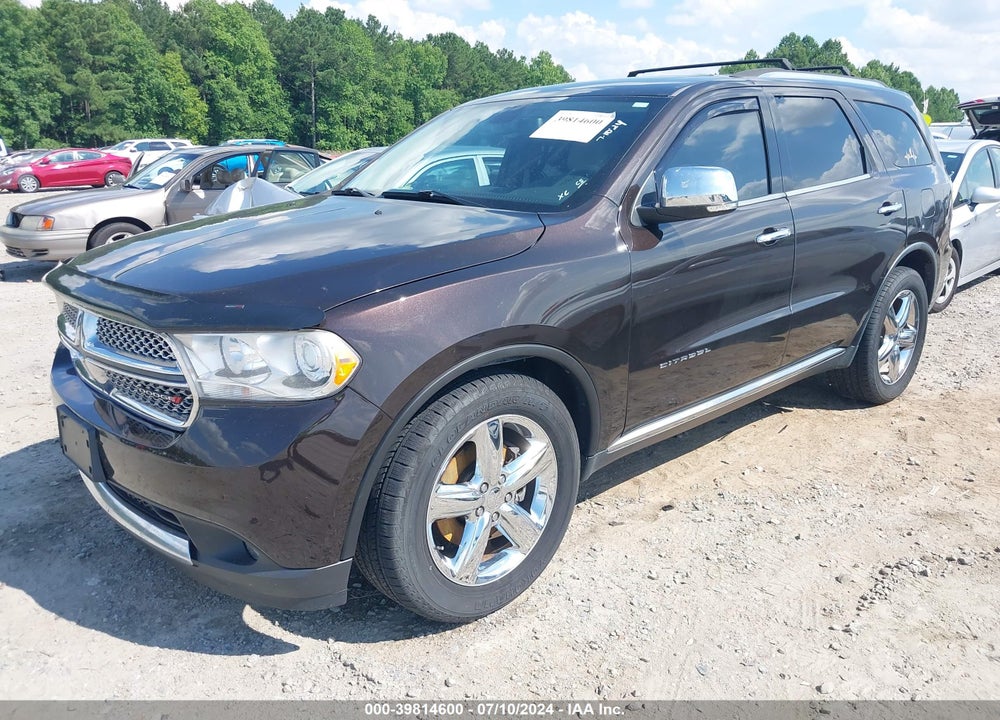 2012 DODGE DURANGO CITADEL VIN: 1C4SDJET7CC306024