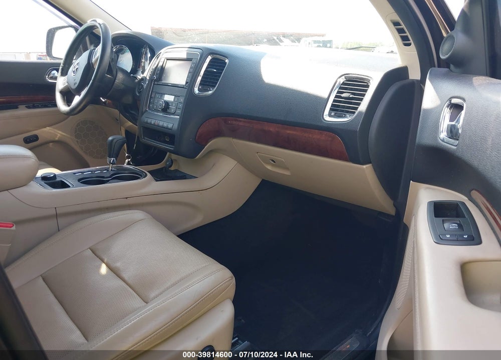 2012 DODGE DURANGO CITADEL VIN: 1C4SDJET7CC306024