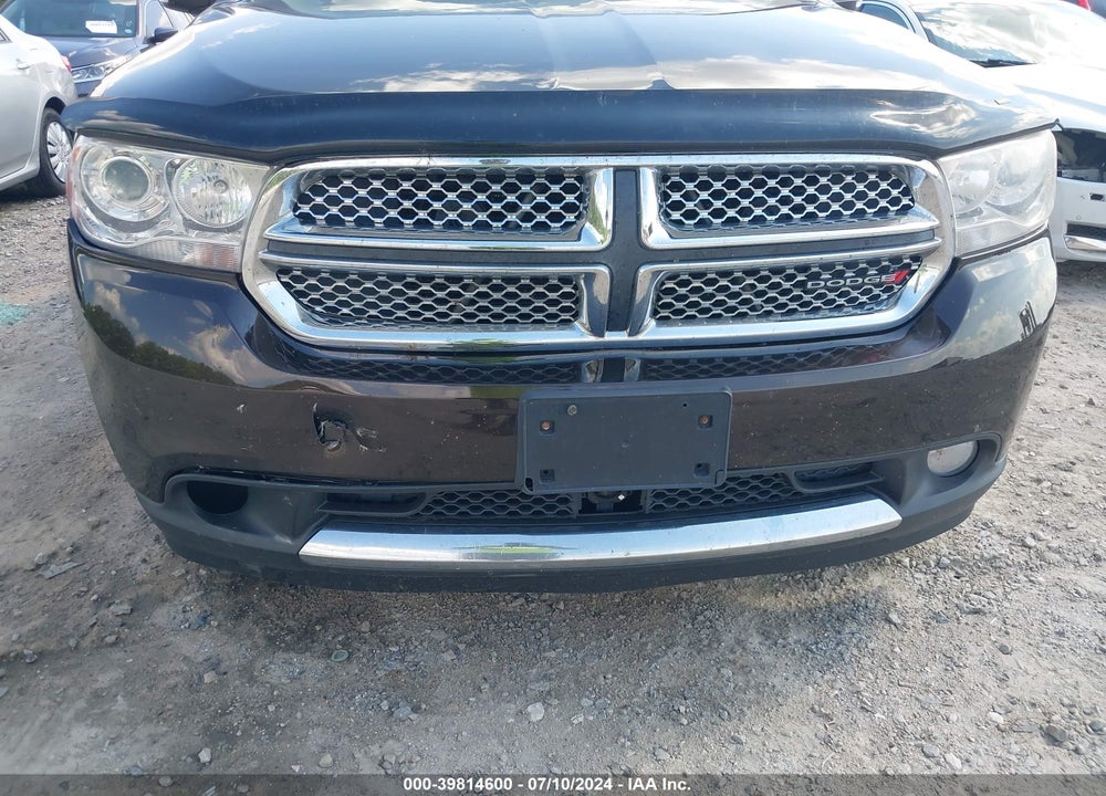 2012 DODGE DURANGO CITADEL VIN: 1C4SDJET7CC306024