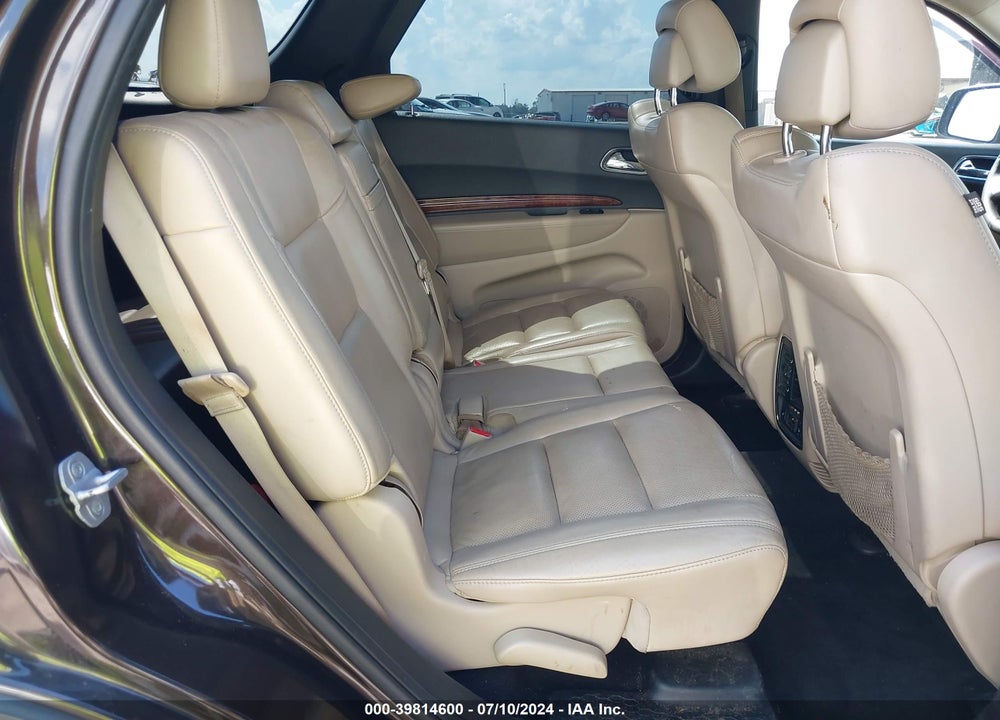 2012 DODGE DURANGO CITADEL VIN: 1C4SDJET7CC306024