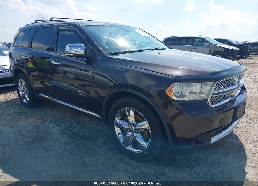 2012 DODGE DURANGO CITADEL VIN: 1C4SDJET7CC306024