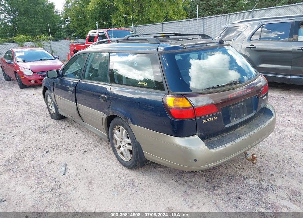 2000 SUBARU OUTBACK VIN: 4S3BH6754Y7616485