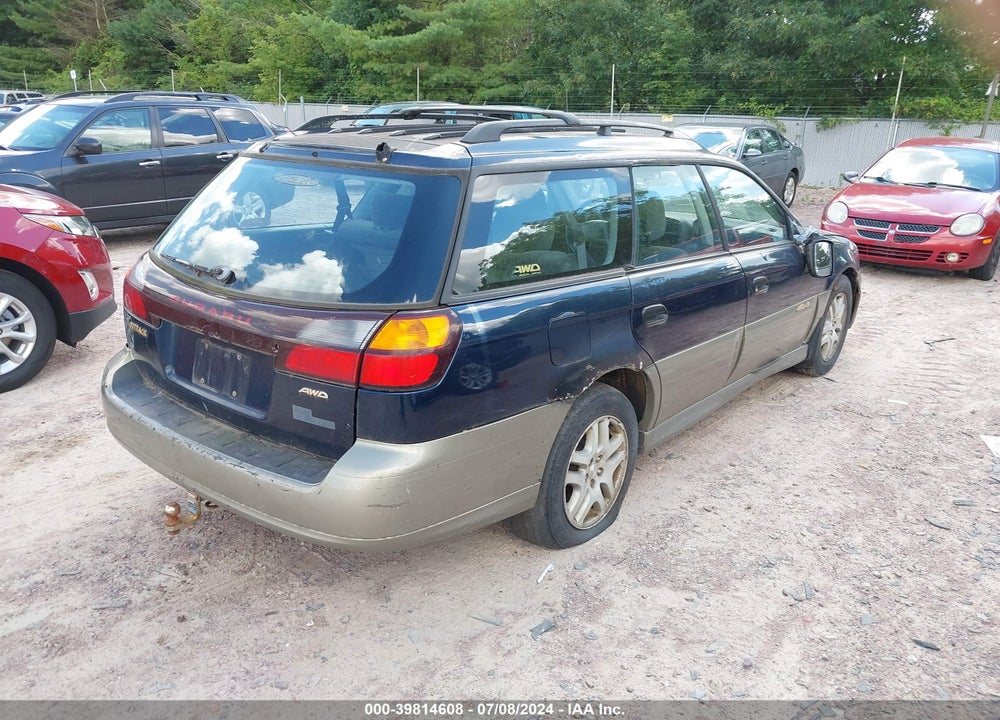 2000 SUBARU OUTBACK VIN: 4S3BH6754Y7616485
