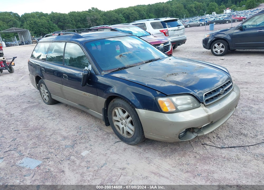 2000 SUBARU OUTBACK VIN: 4S3BH6754Y7616485