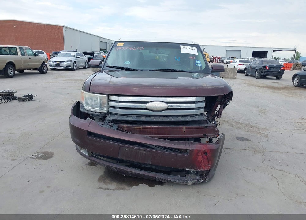 2012 FORD FLEX SEL VIN: 2FMGK5CC5CBD21266