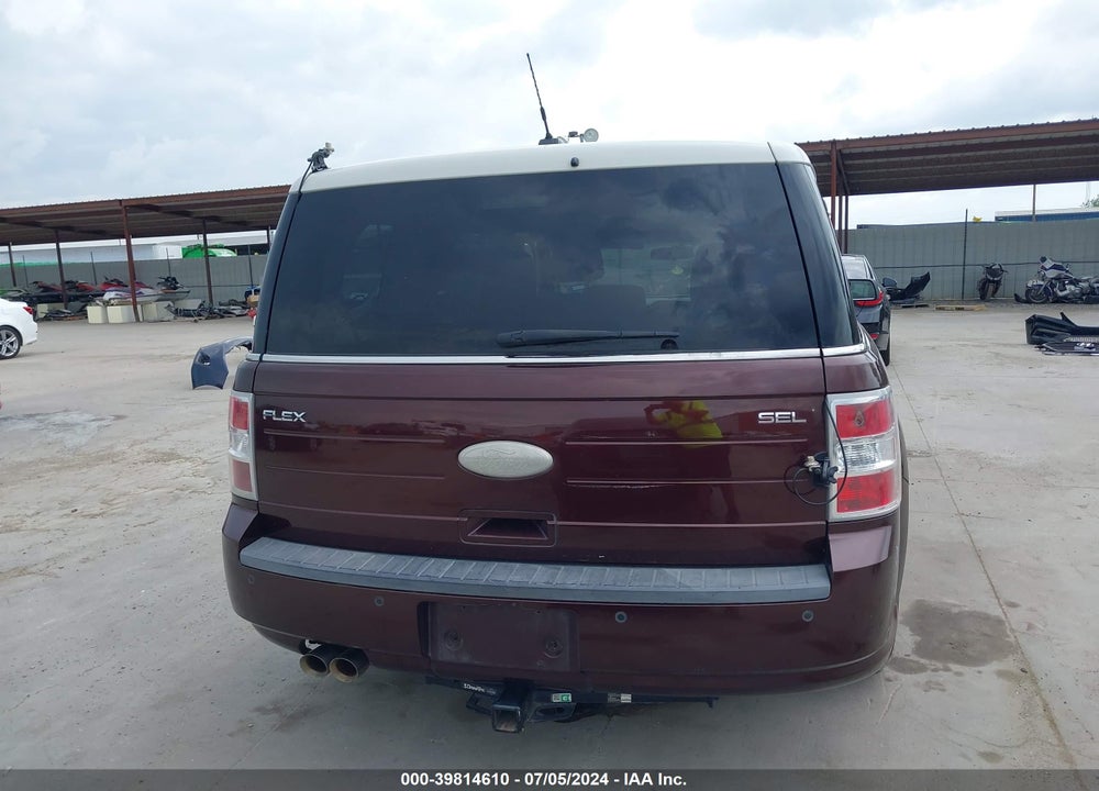2012 FORD FLEX SEL VIN: 2FMGK5CC5CBD21266