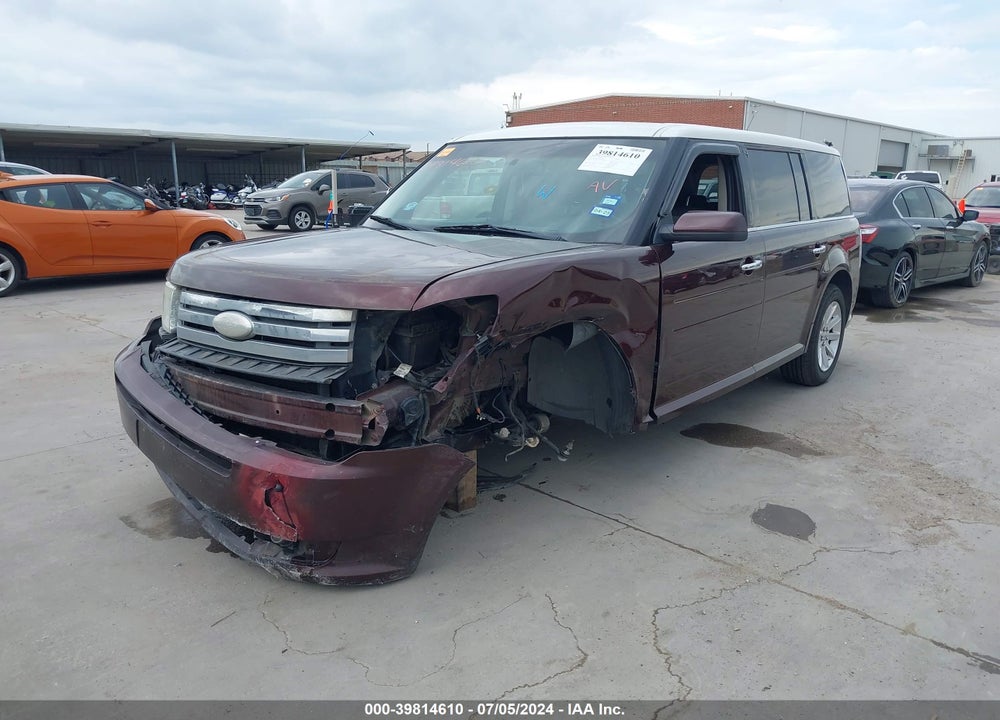 2012 FORD FLEX SEL VIN: 2FMGK5CC5CBD21266