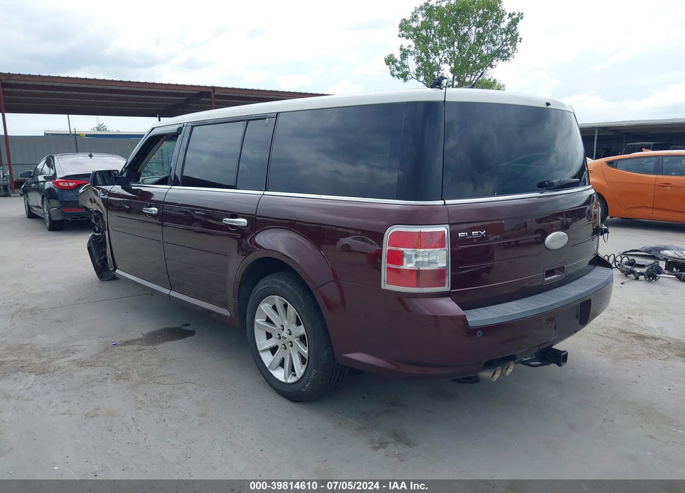 2012 FORD FLEX SEL VIN: 2FMGK5CC5CBD21266