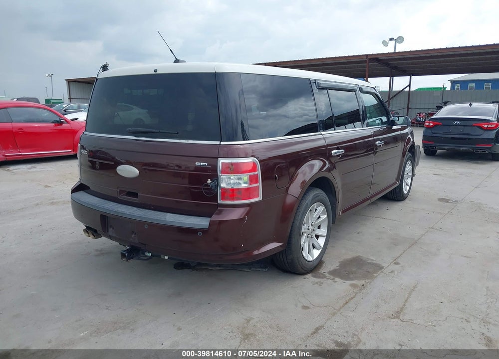 2012 FORD FLEX SEL VIN: 2FMGK5CC5CBD21266