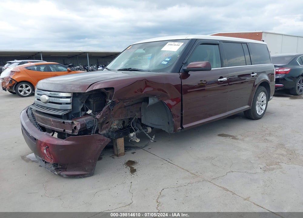 2012 FORD FLEX SEL VIN: 2FMGK5CC5CBD21266