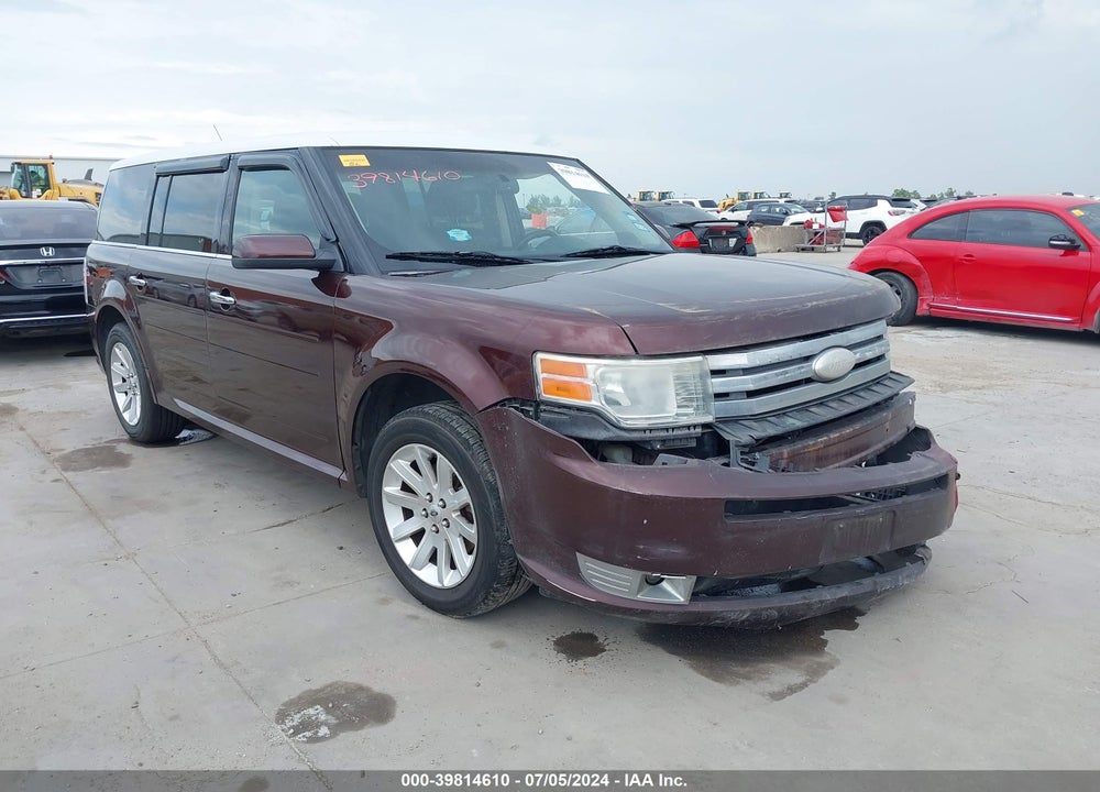 2012 FORD FLEX SEL VIN: 2FMGK5CC5CBD21266