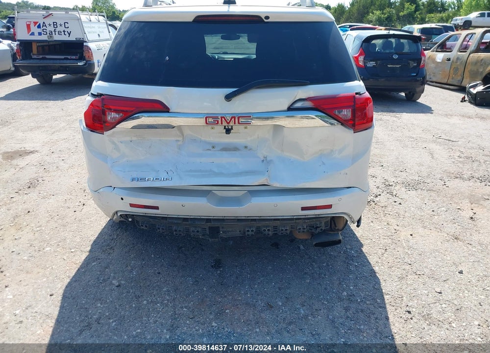 2018 GMC ACADIA DENALI VIN: 1GKKNPLS0JZ110614