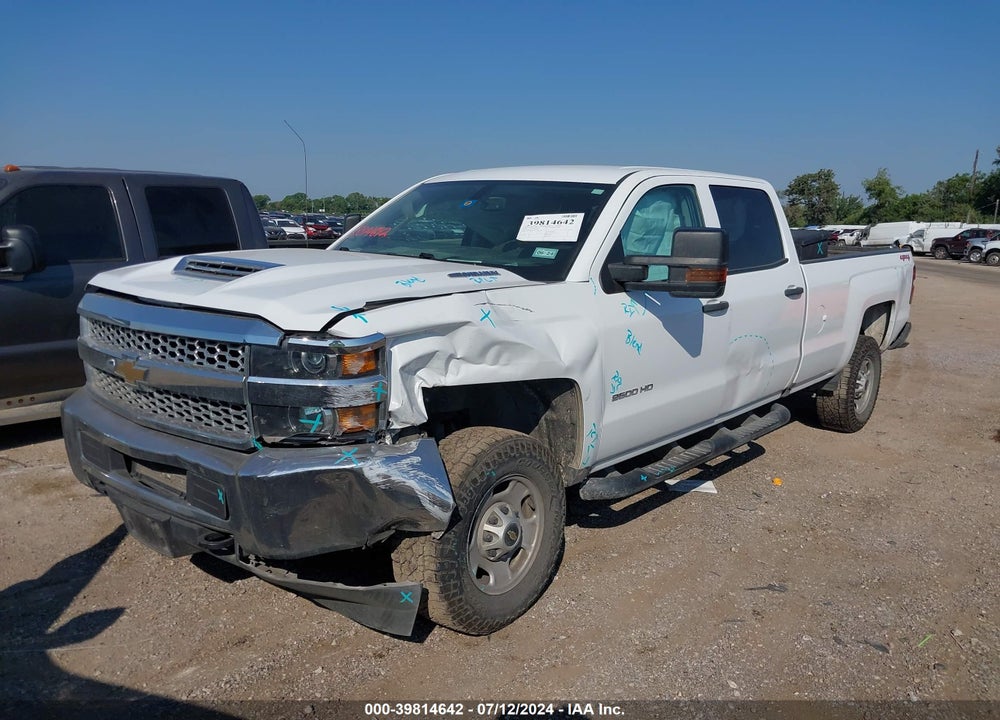 2019 CHEVROLET SILVERADO 2500HD VIN: 1GC1KREY7KF207664