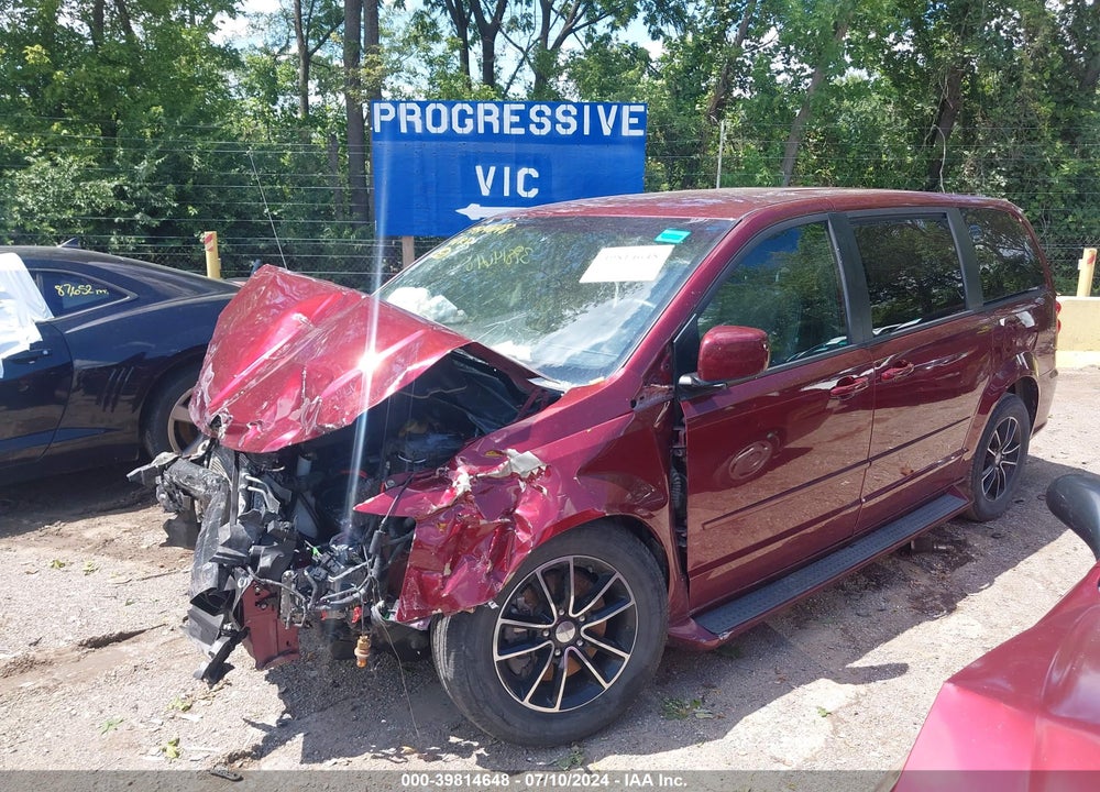 2017 DODGE GRAND CARAVAN SXT VIN: 2C4RDGCG2HR548340