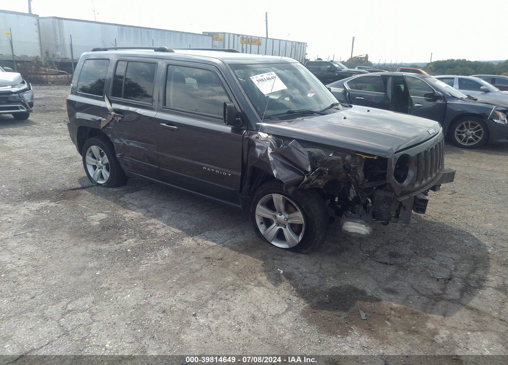 2016 JEEP PATRIOT LATITUDE VIN: 1C4NJRFB2GD595548