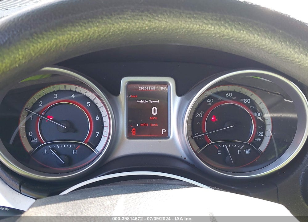 2012 DODGE JOURNEY SXT VIN: 3C4PDCBG8CT289392