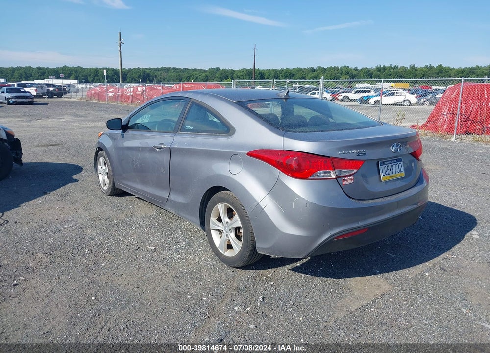 2013 HYUNDAI ELANTRA GS VIN: KMHDH6AE0DU011727