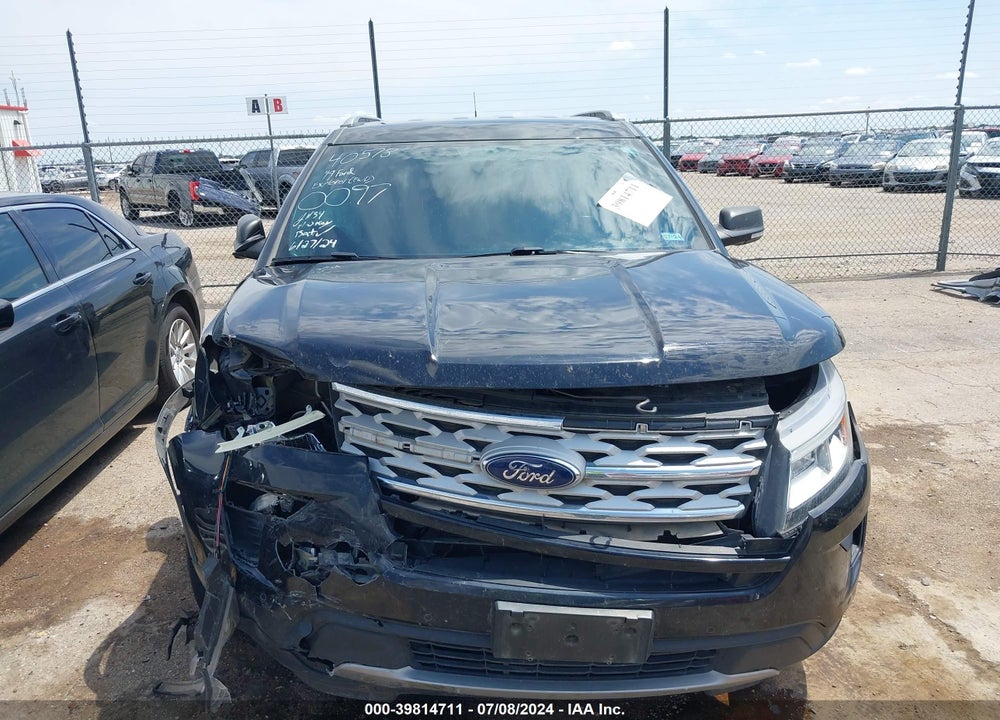 2019 FORD EXPLORER XLT VIN: 1FM5K7D8XKGA40097