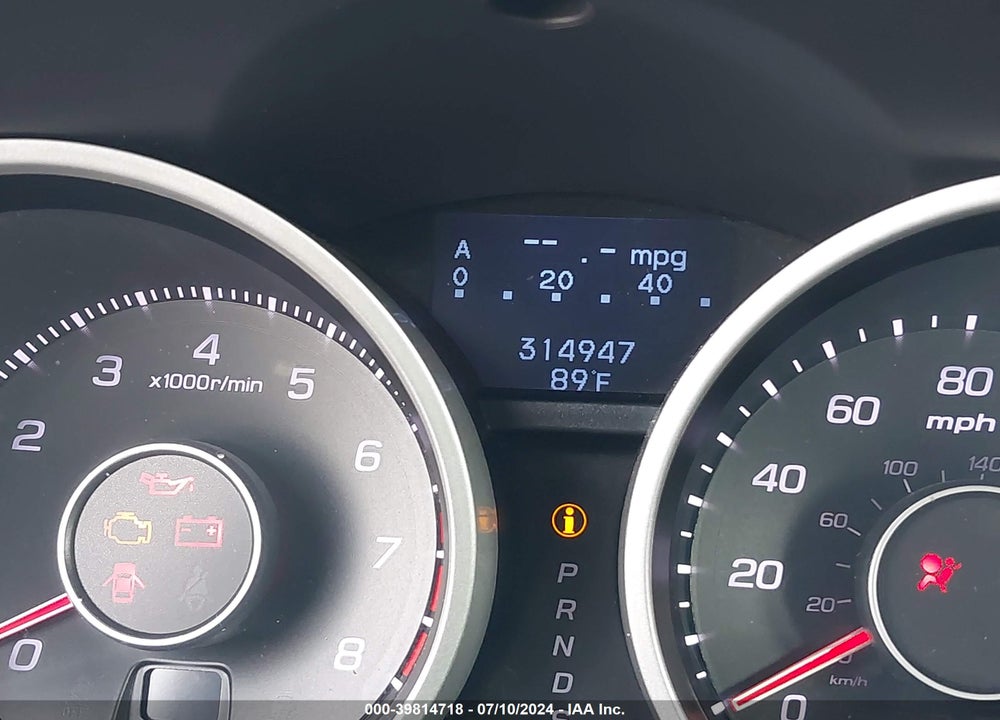 2012 ACURA TL 3.7 VIN: 19UUA9F54CA003148