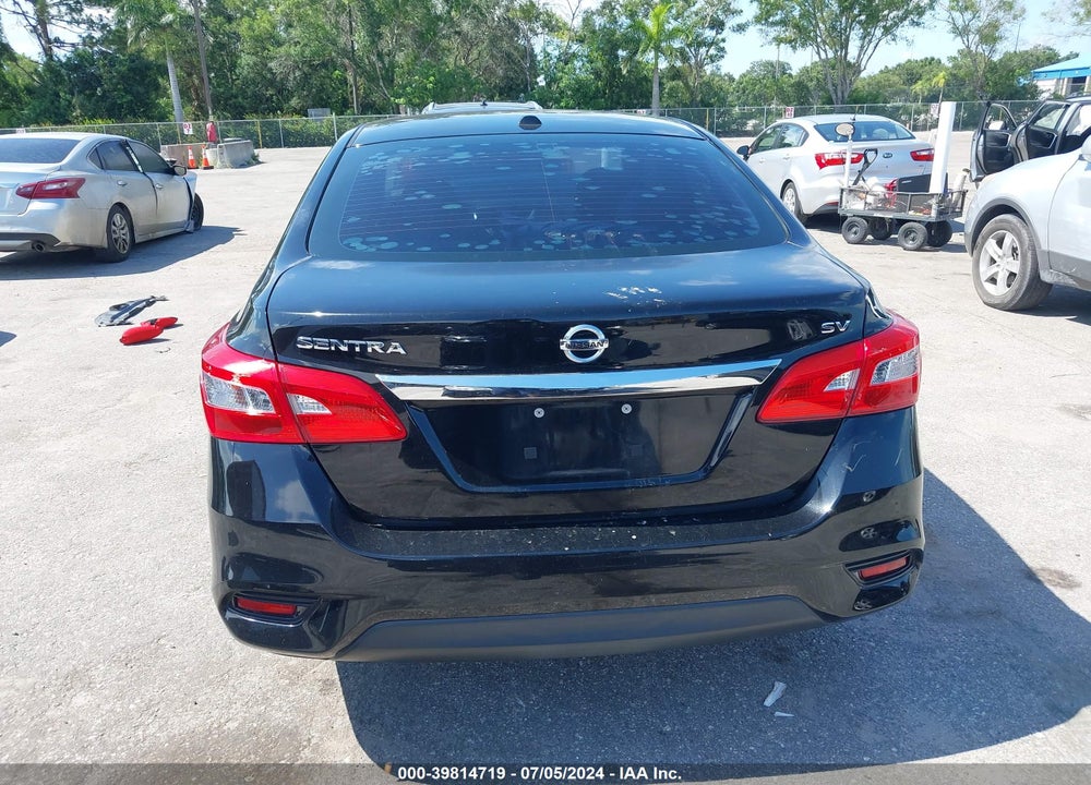 2016 NISSAN SENTRA SV VIN: 3N1AB7AP6GY316136