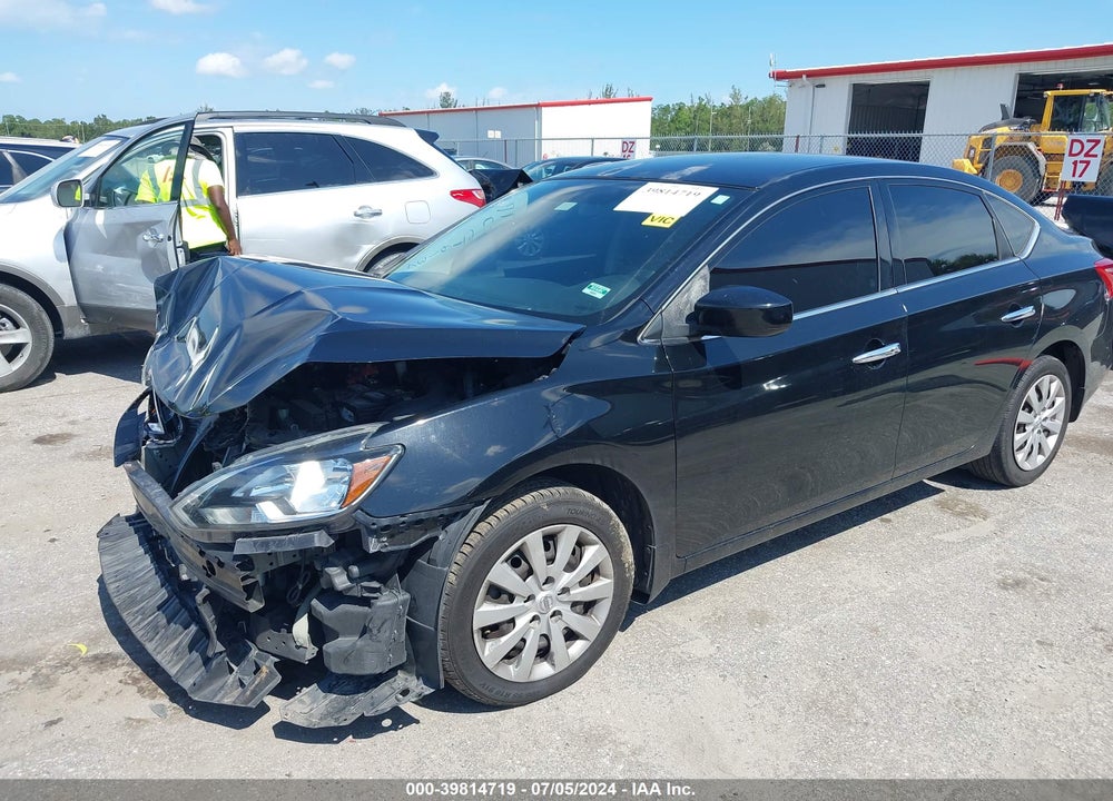 2016 NISSAN SENTRA SV VIN: 3N1AB7AP6GY316136