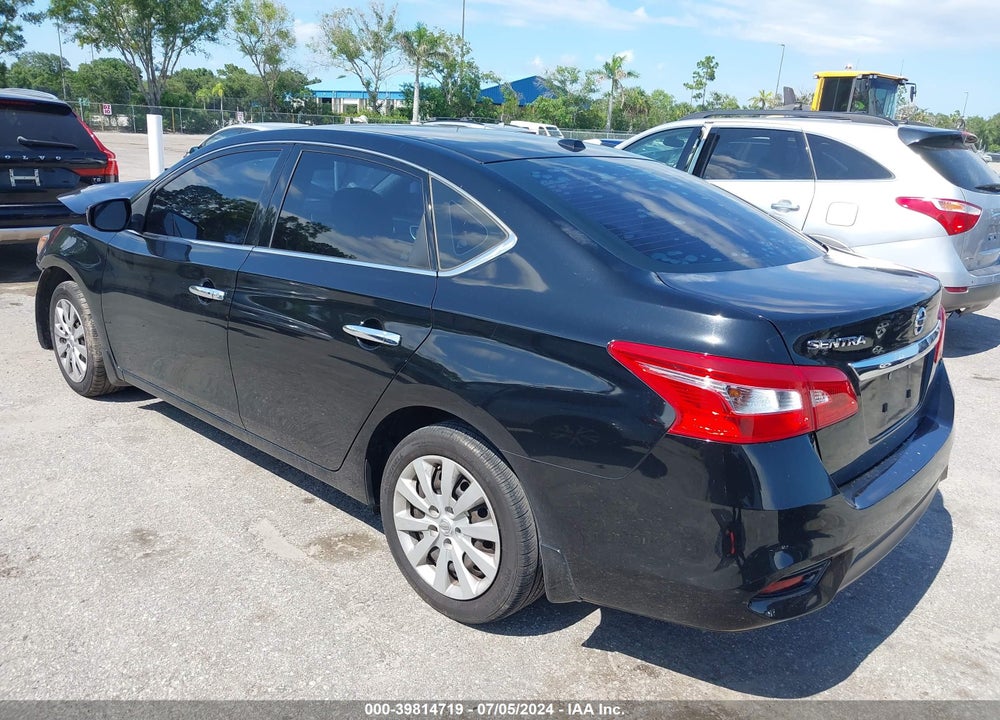 2016 NISSAN SENTRA SV VIN: 3N1AB7AP6GY316136