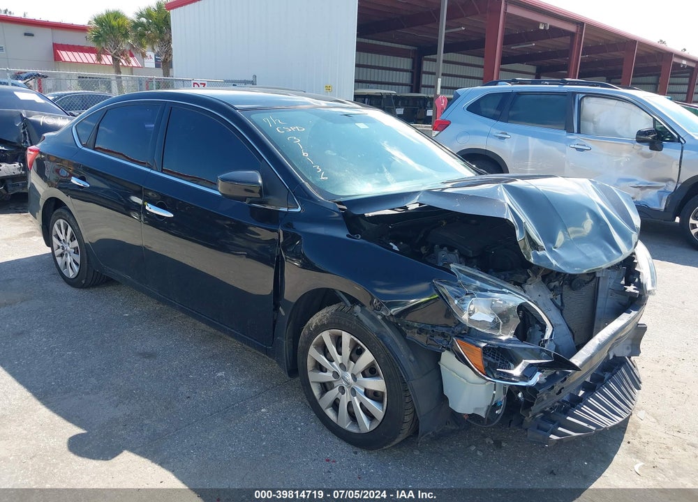 2016 NISSAN SENTRA SV VIN: 3N1AB7AP6GY316136