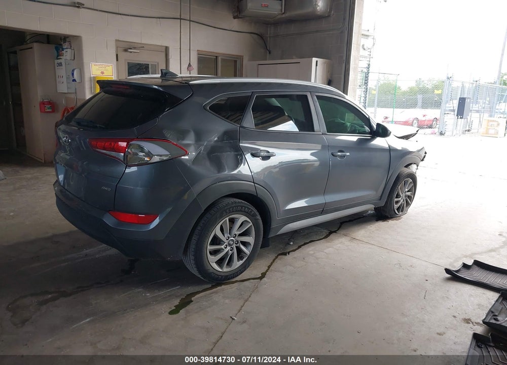 2018 HYUNDAI TUCSON SEL VIN: KM8J3CA40JU665386