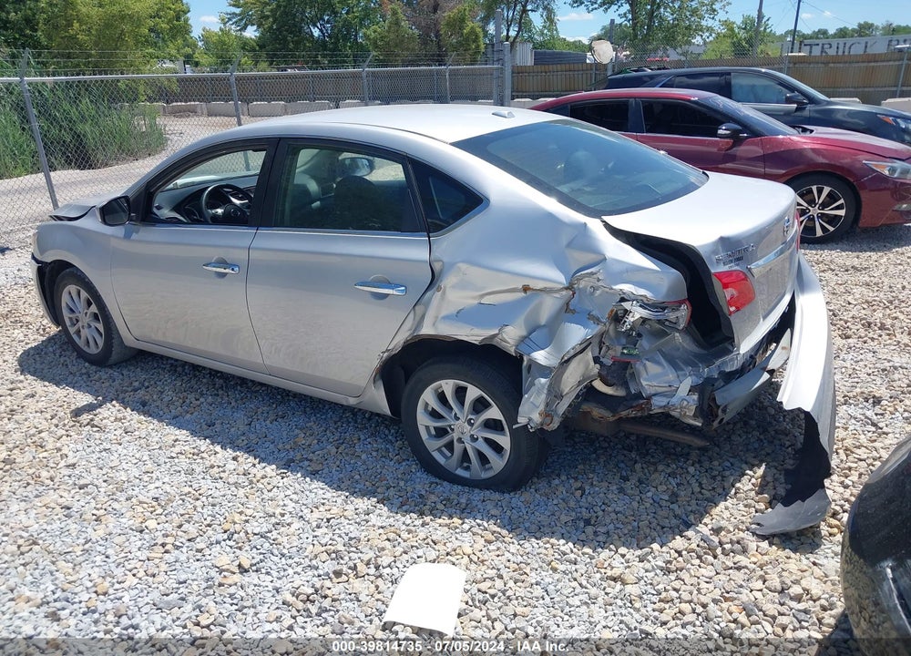 2019 NISSAN SENTRA SV VIN: 3N1AB7AP8KY225944