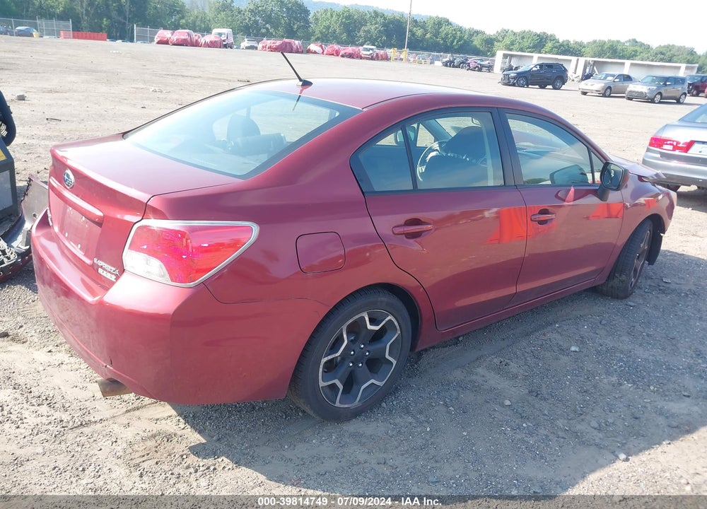 2012 SUBARU IMPREZA 2.0I VIN: JF1GJAA69CG028580