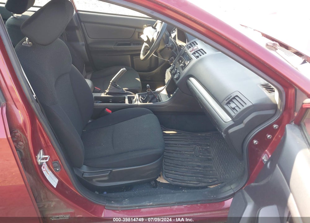 2012 SUBARU IMPREZA 2.0I VIN: JF1GJAA69CG028580