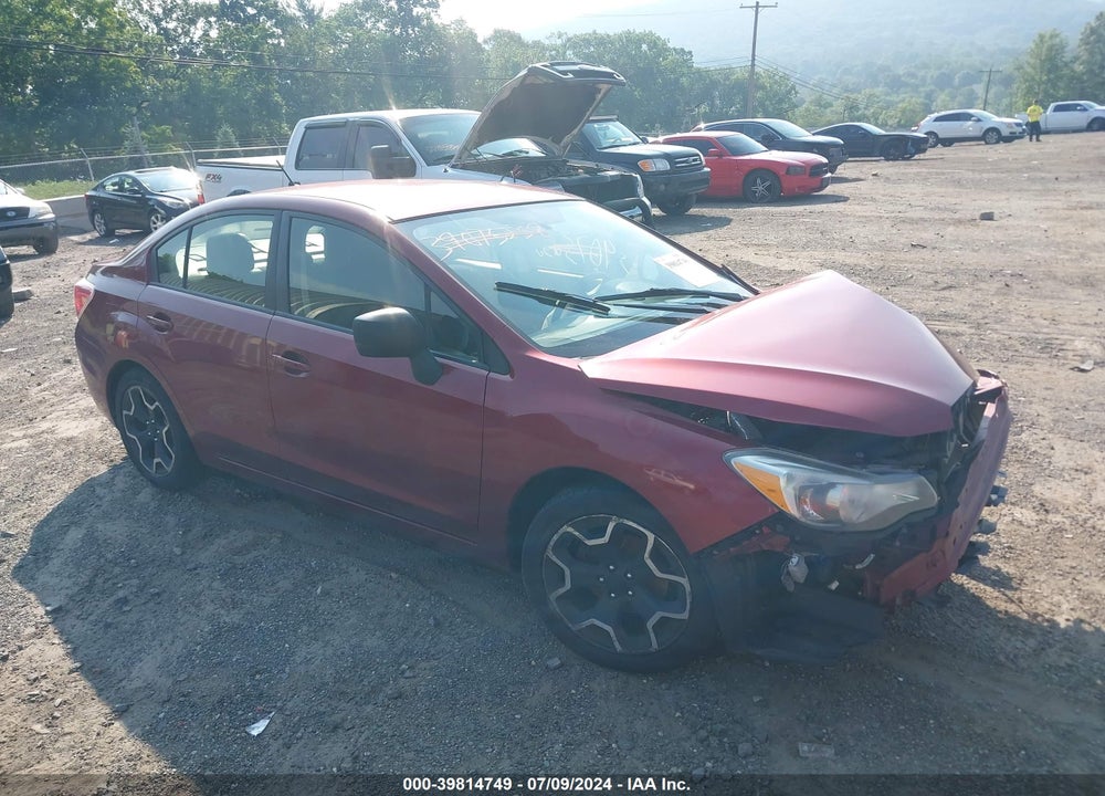 2012 SUBARU IMPREZA 2.0I VIN: JF1GJAA69CG028580