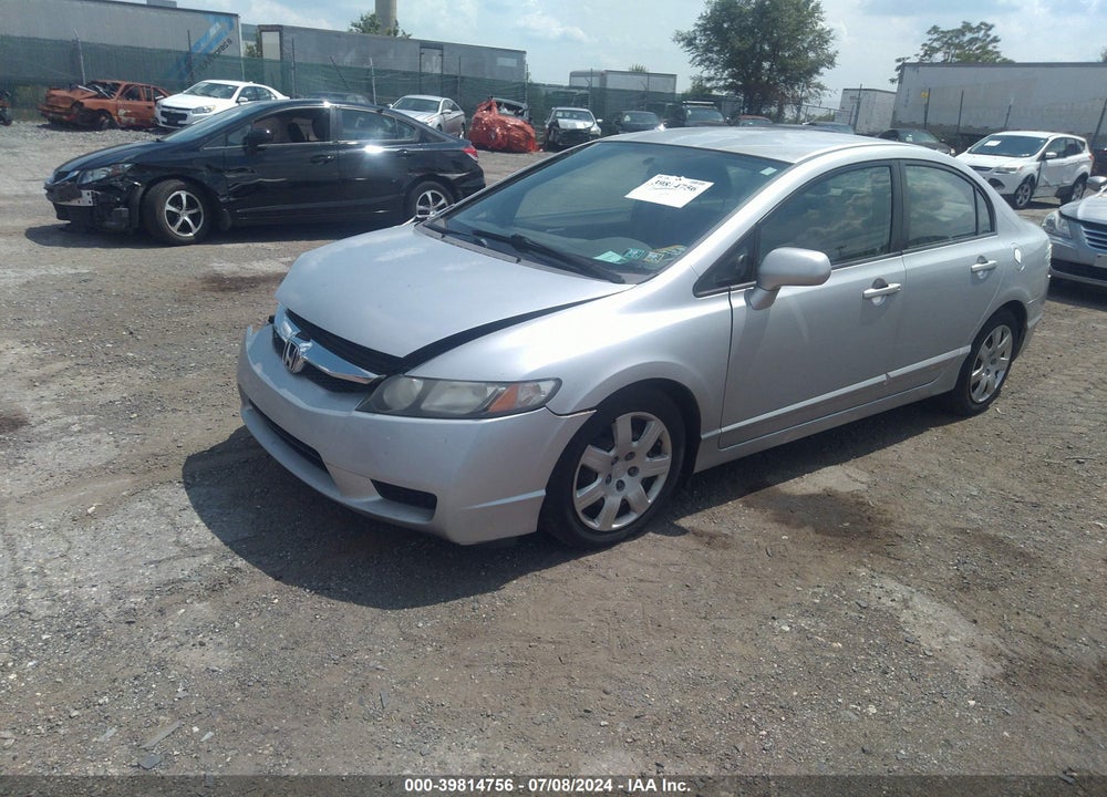 2010 HONDA CIVIC LX VIN: 2HGFA1F56AH500730