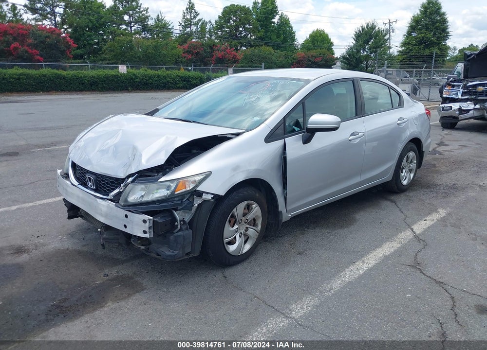 2015 HONDA CIVIC LX VIN: 19XFB2F5XFE094732
