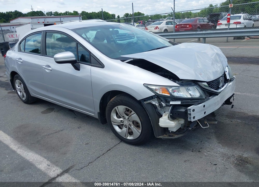 2015 HONDA CIVIC LX VIN: 19XFB2F5XFE094732