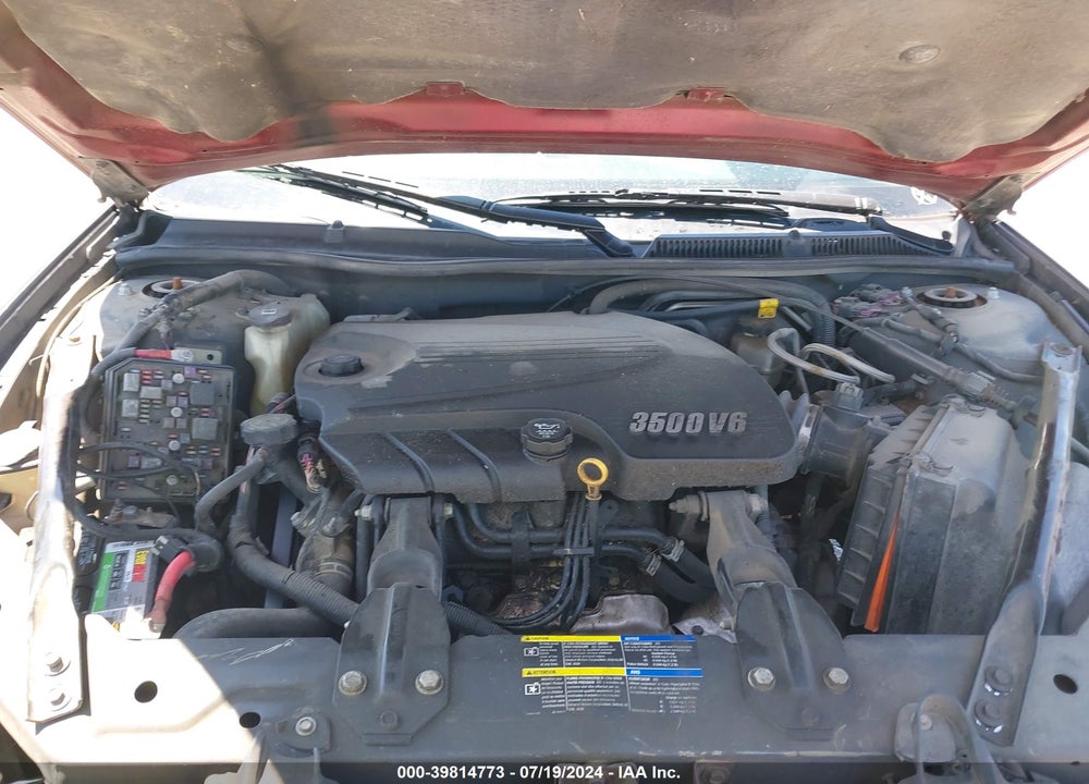 2008 CHEVROLET IMPALA LT VIN: 2G1WT58K589199500