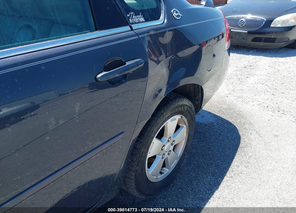 2008 CHEVROLET IMPALA LT VIN: 2G1WT58K589199500