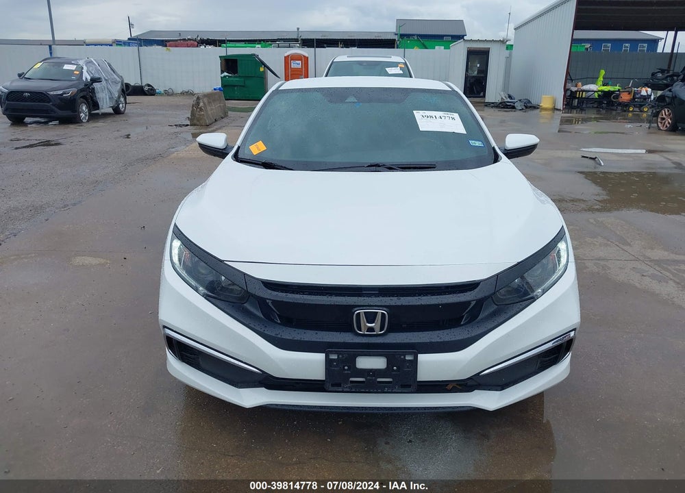 2019 HONDA CIVIC LX VIN: 2HGFC4B66KH306694