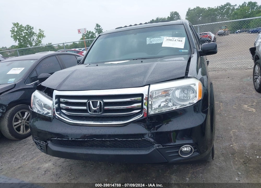 2013 HONDA PILOT EX-L VIN: 5FNYF4H77DB039802