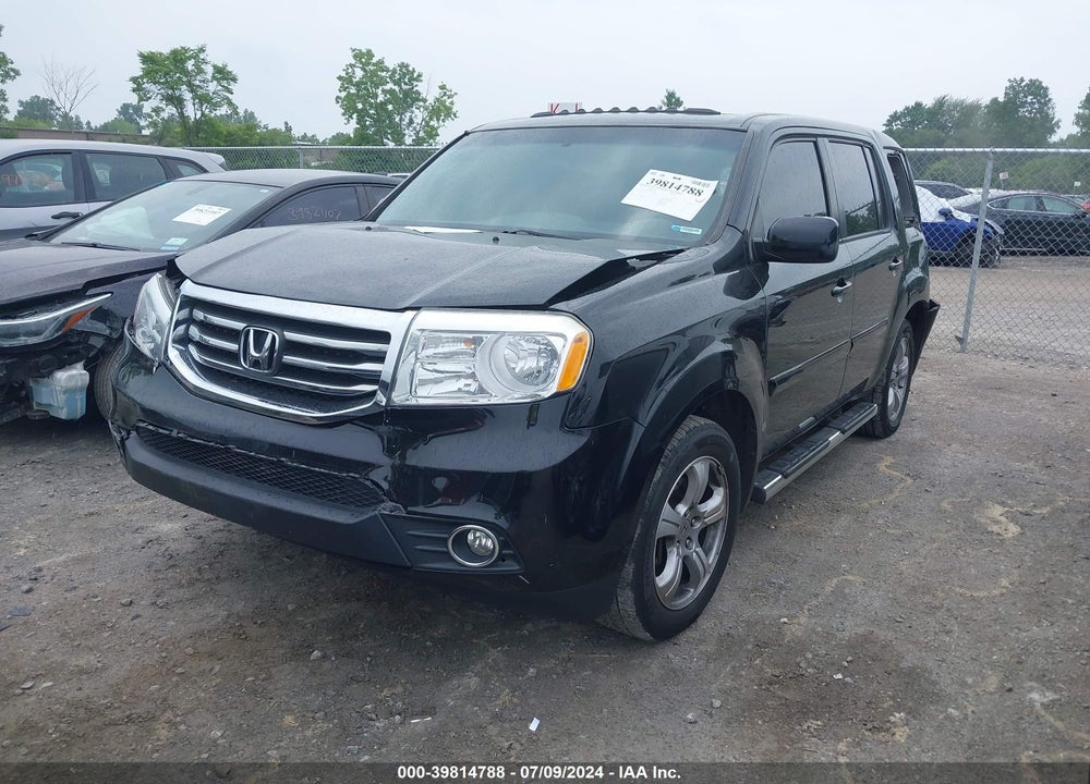 2013 HONDA PILOT EX-L VIN: 5FNYF4H77DB039802
