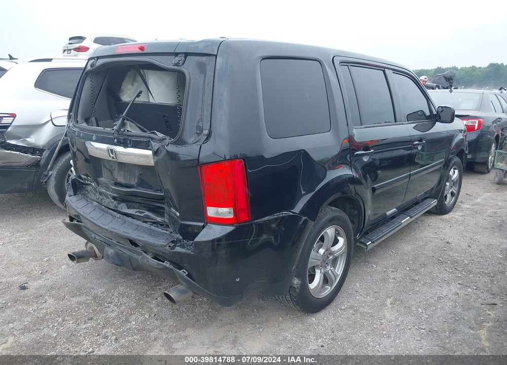 2013 HONDA PILOT EX-L VIN: 5FNYF4H77DB039802