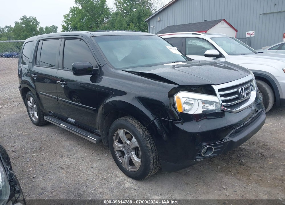 2013 HONDA PILOT EX-L VIN: 5FNYF4H77DB039802