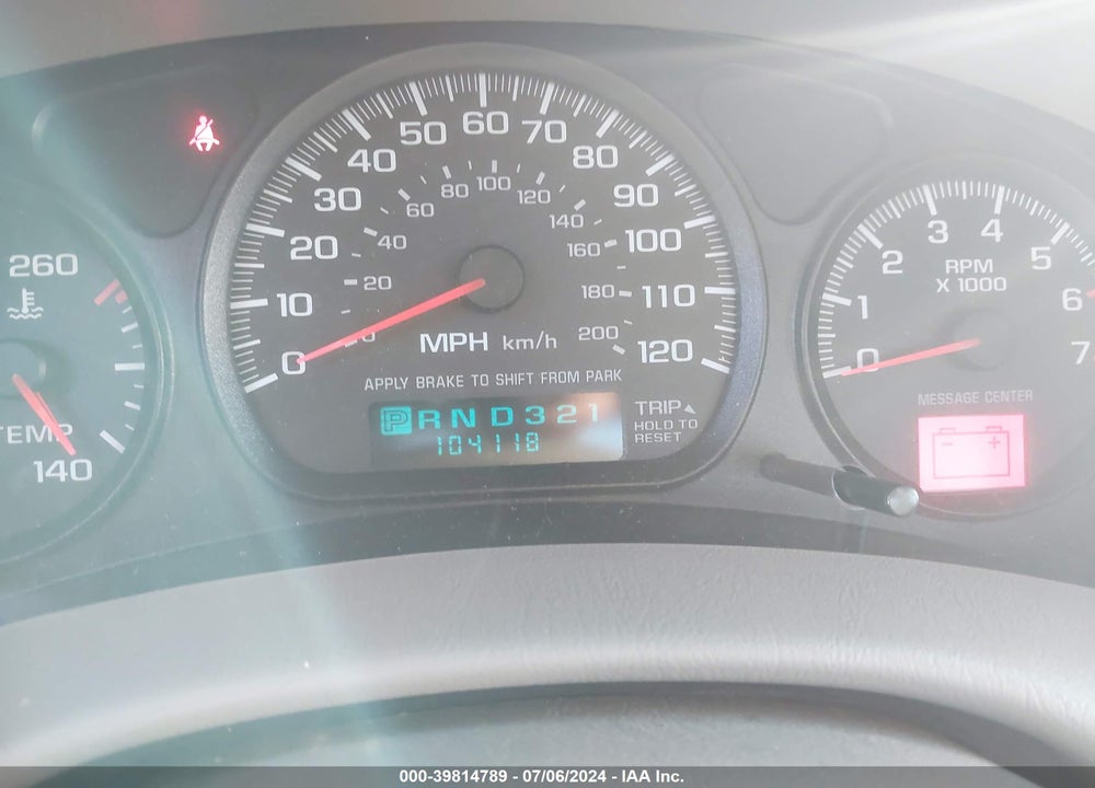 2003 CHEVROLET IMPALA LS VIN: 2G1WH52K939289803