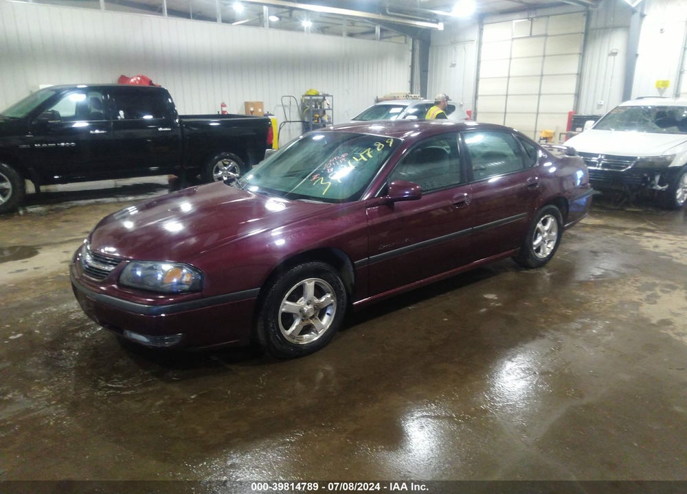 2003 CHEVROLET IMPALA LS VIN: 2G1WH52K939289803