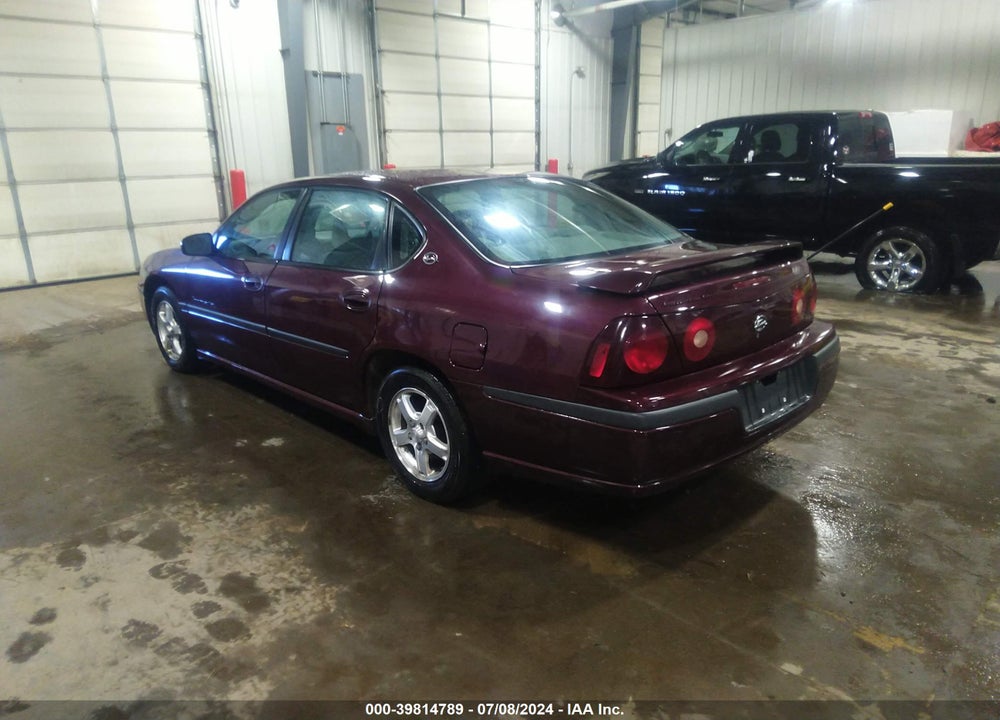 2003 CHEVROLET IMPALA LS VIN: 2G1WH52K939289803