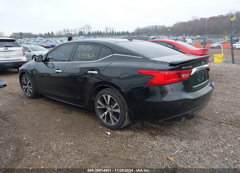 2017 NISSAN MAXIMA 3.5 SL VIN: 1N4AA6AP7HC381121