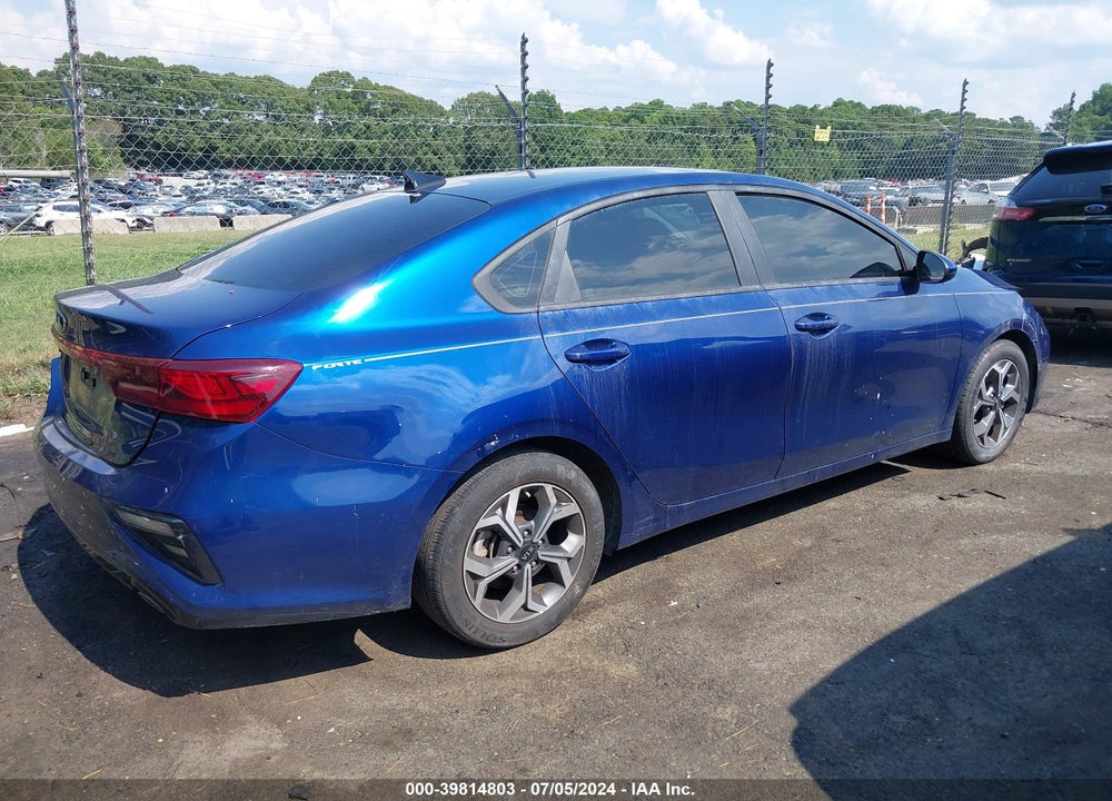 2021 KIA FORTE LXS VIN: 3KPF24AD8ME309418