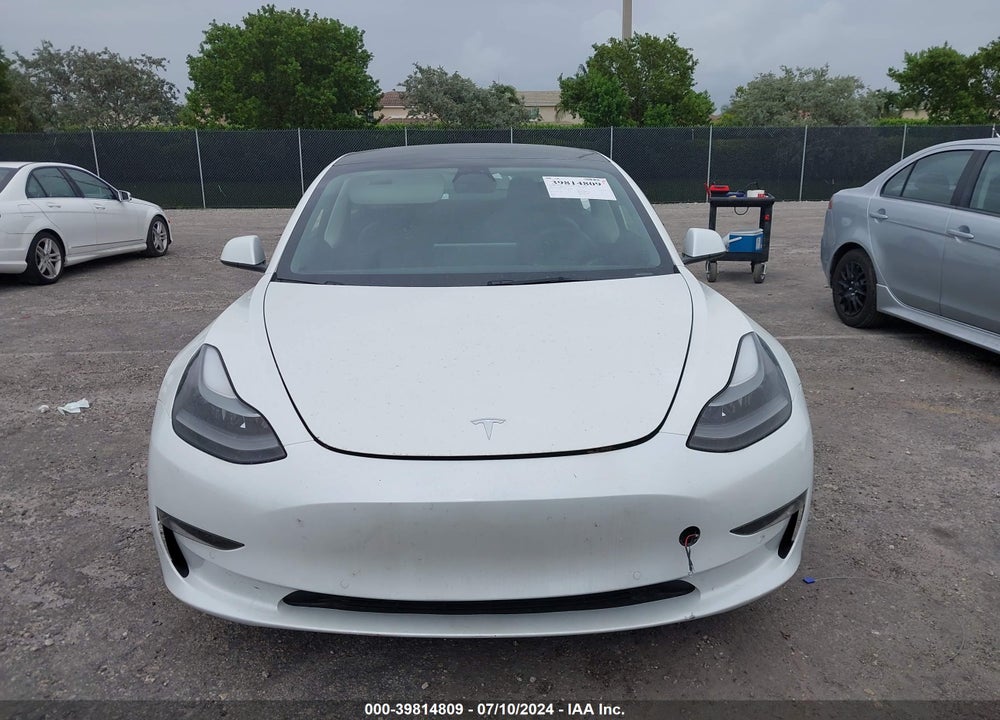 2022 TESLA MODEL 3 LONG RANGE DUAL MOTOR ALL-WHEEL DRIVE VIN: 5YJ3E1EB9NF273364